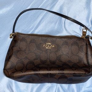 Coach small patterned handbag